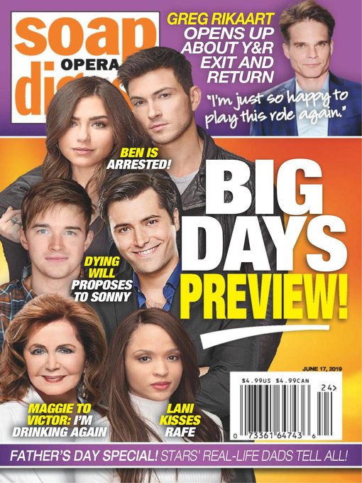 Cover image for Soap Opera Digest